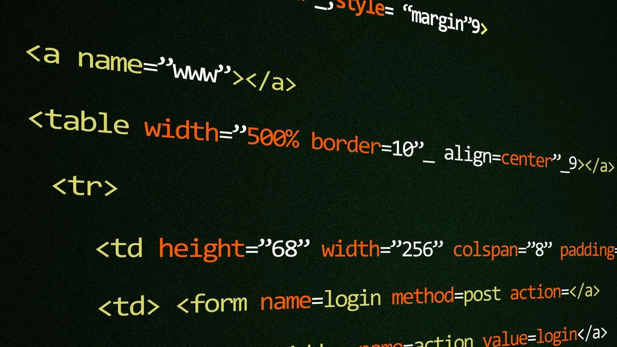 Linie de cod evidențiată pe ecranul unui laptop, sugerând un fișier ascuns într-un site web